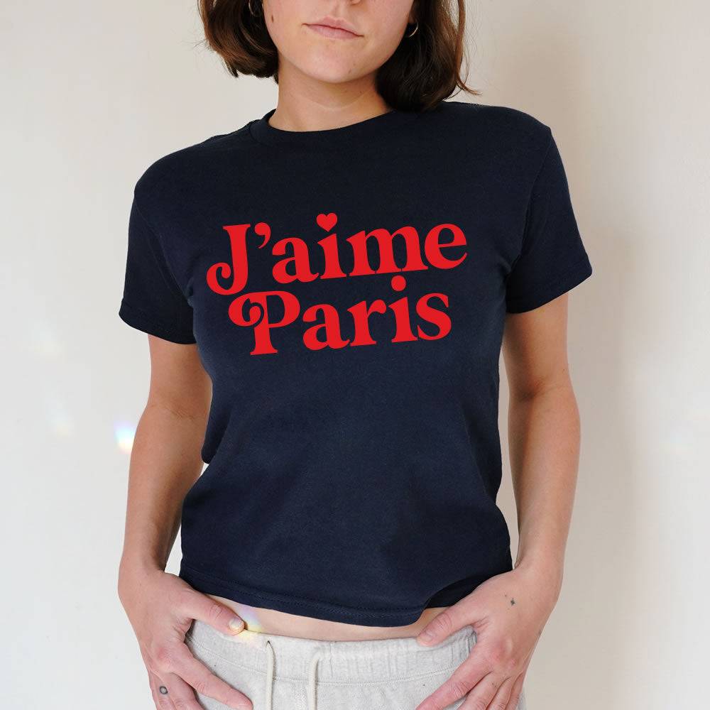 Jaime Paris Baby Tee - printwithsky