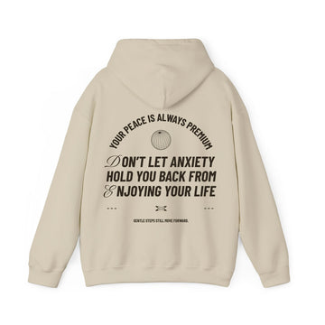 inner peace crew hoodie mental health awareness mindfulness clothing