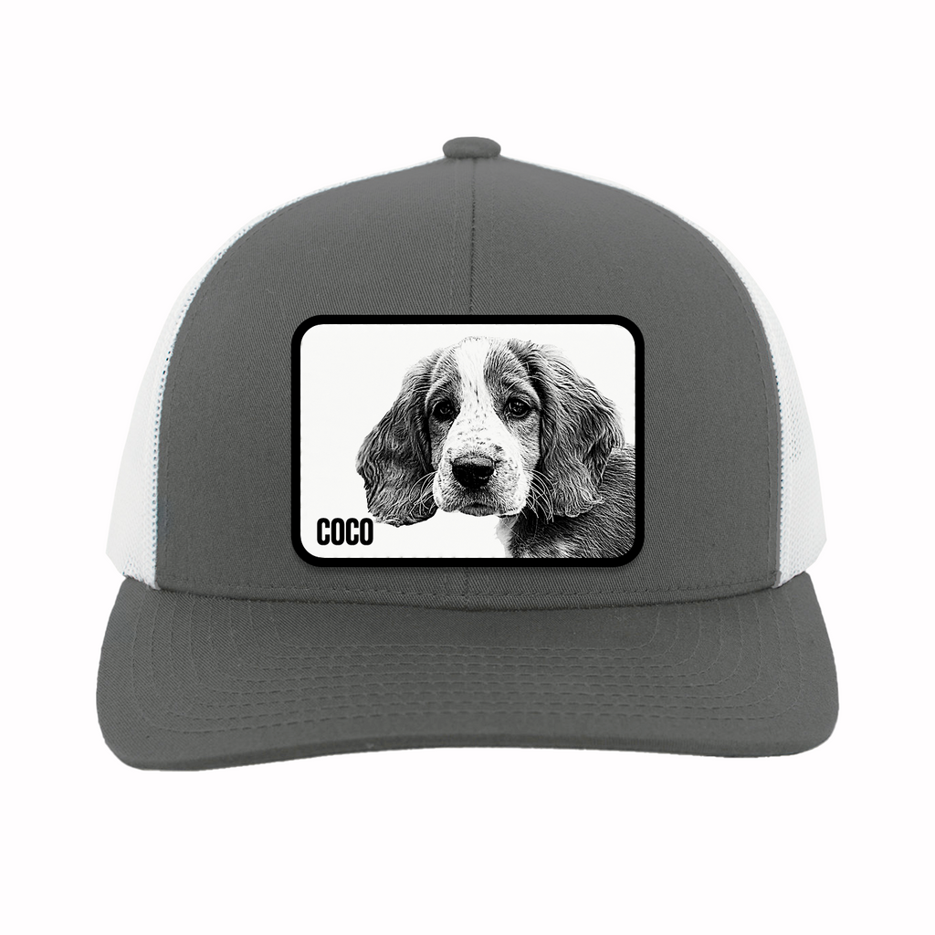 Custom Pet Patch Trucker Hat - printwithsky