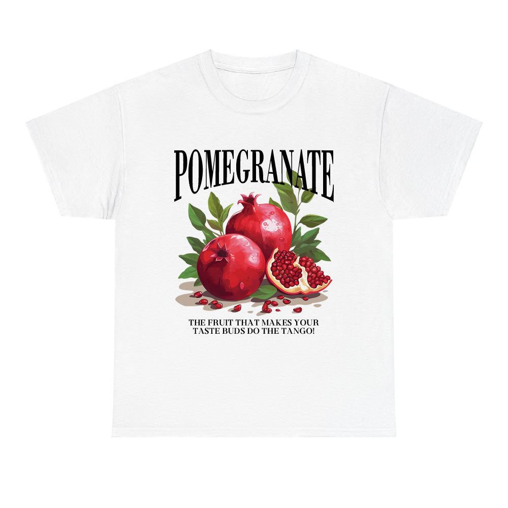 Pomegranate Retro Graphic T-shirt by Printwithsky!