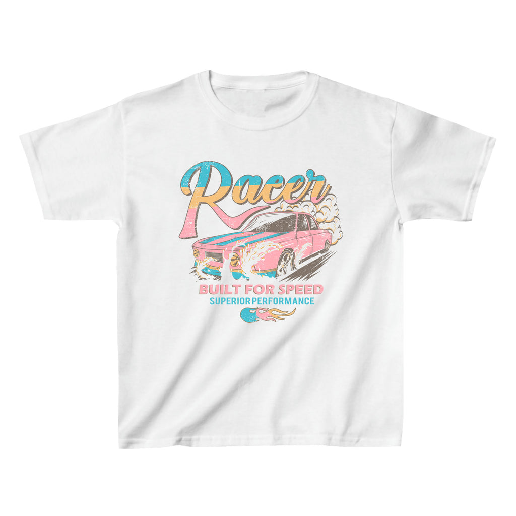 Racer Car Graphic Baby Tee - printwithsky