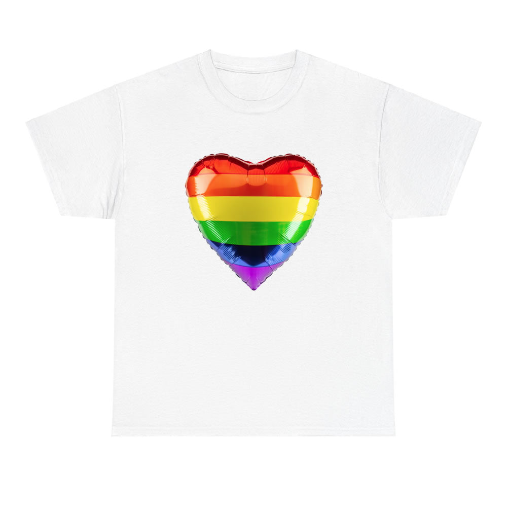 Rainbow Balloon T-shirt - printwithsky 
