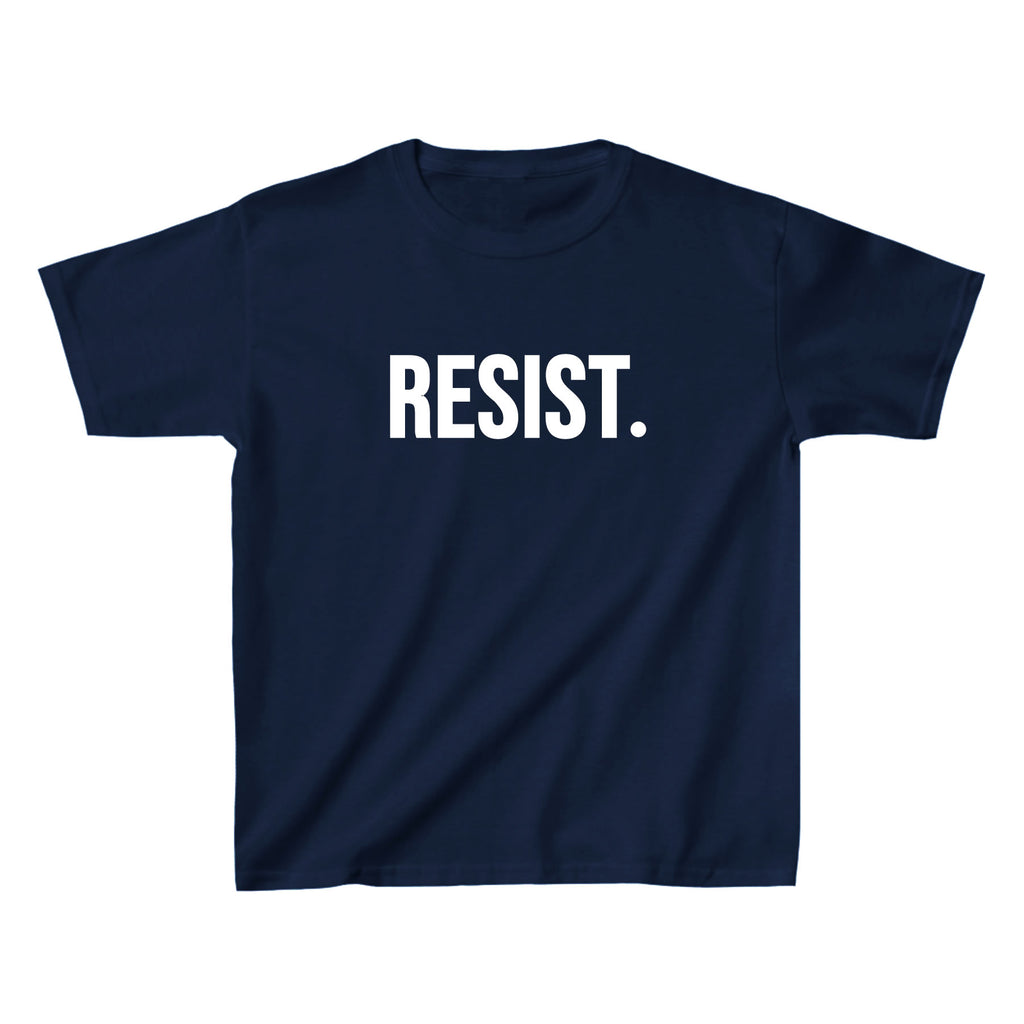 Resist Anti Trump Baby Tee - printwithsky
