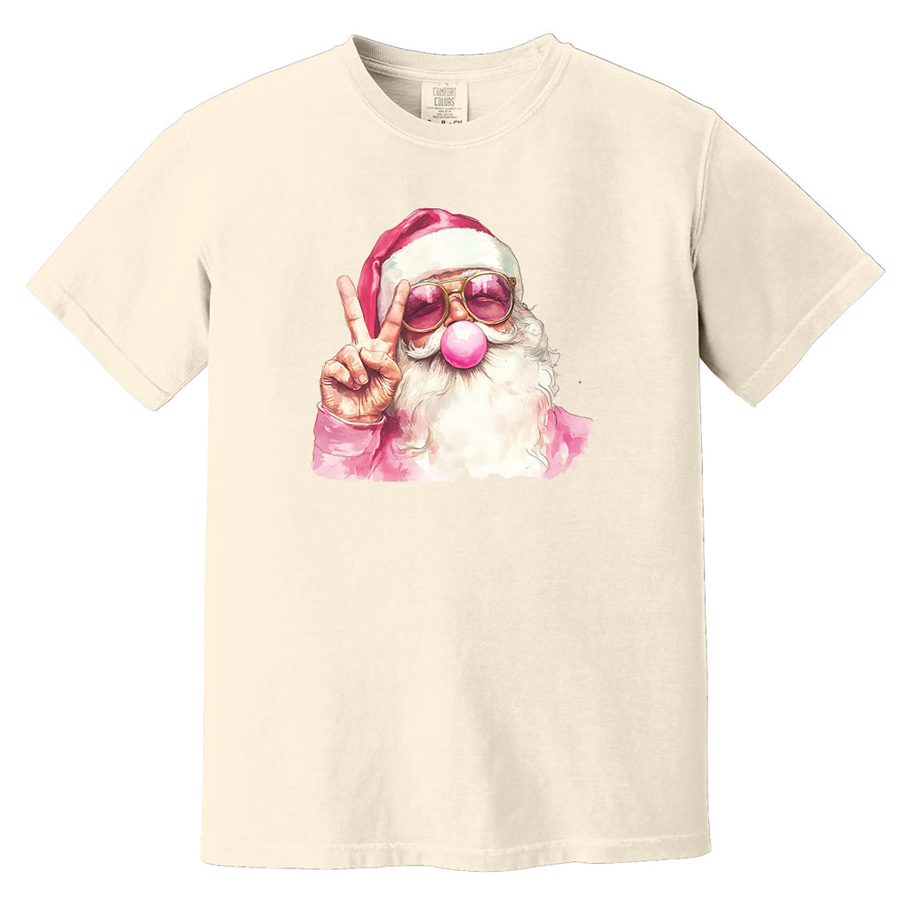 Santa Bubble Funny Comfort Colors T-shirt - printwithsky