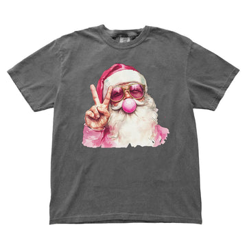 Santa Bubble Funny Comfort Colors T-shirt - printwithsky