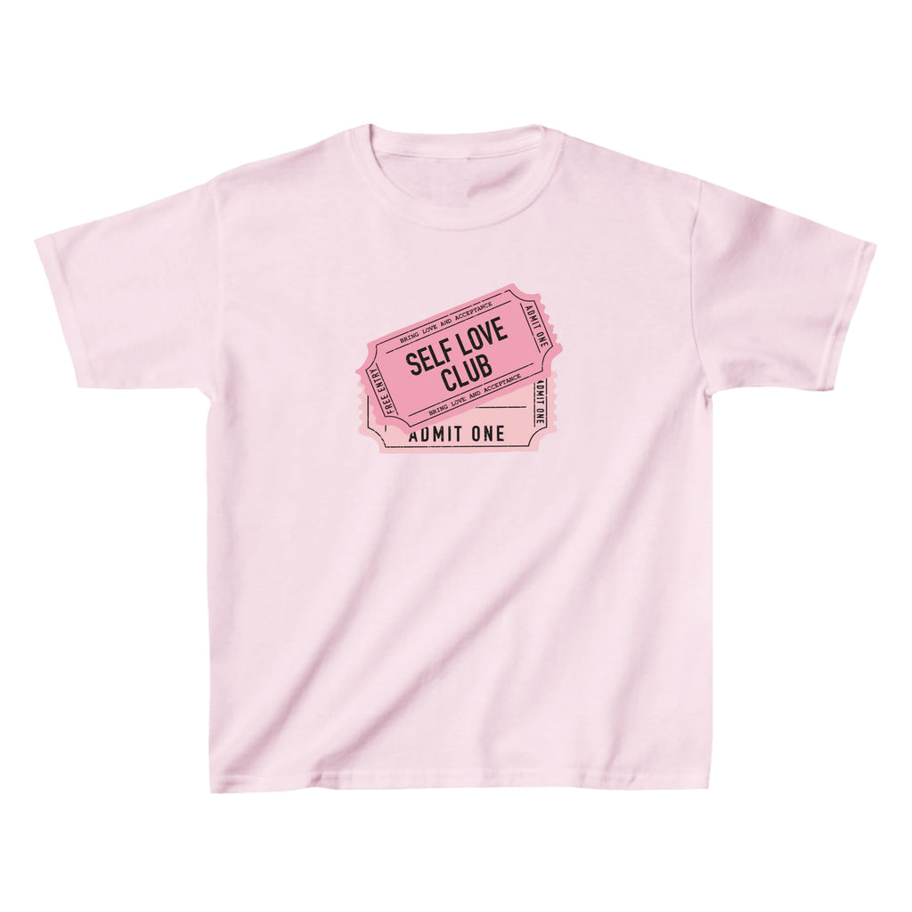 Self Love Club Baby Tee - printwithsky 