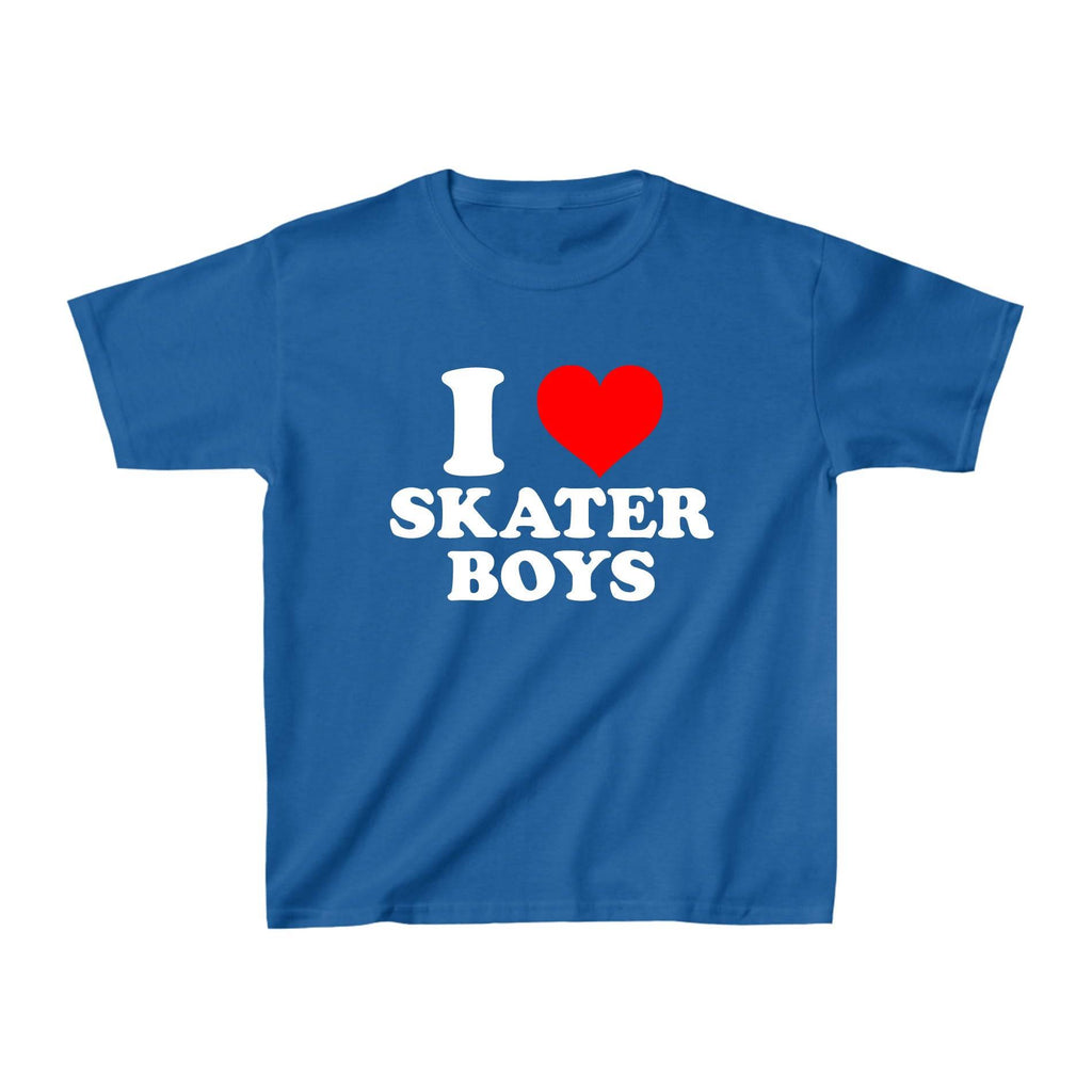I Love Skater Boys Baby Tee - printwithsky