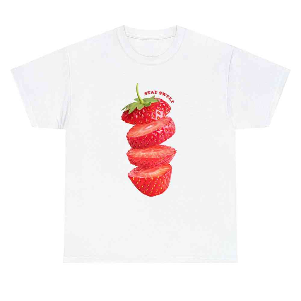 Strawberry Stay Sweet T-shirt - PrintWithSky