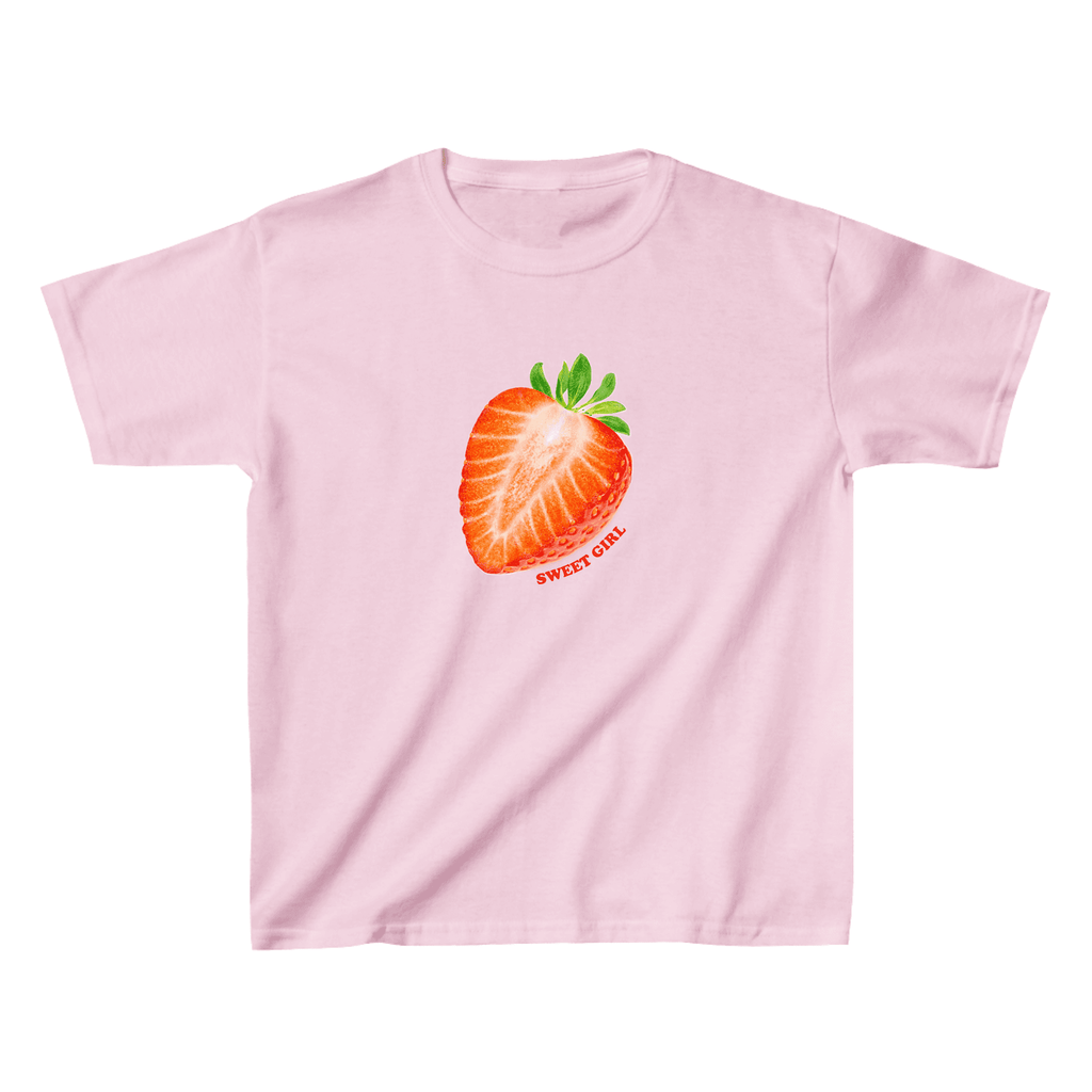 Strawberry Sweet Girl Baby Tee - printwithsky