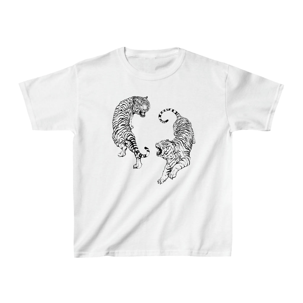 Tiger Graphic Baby Tee - printiwthsky