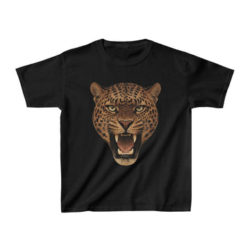 Leopard Graphic 90s Baby Tee | Vintage Animal Print Y2K Streetwear Top for Women