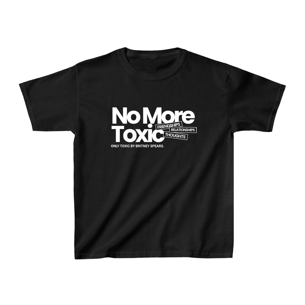 No More Toxic Friendships 90s Baby Tee | Vintage Y2K Graphic T-Shirt
