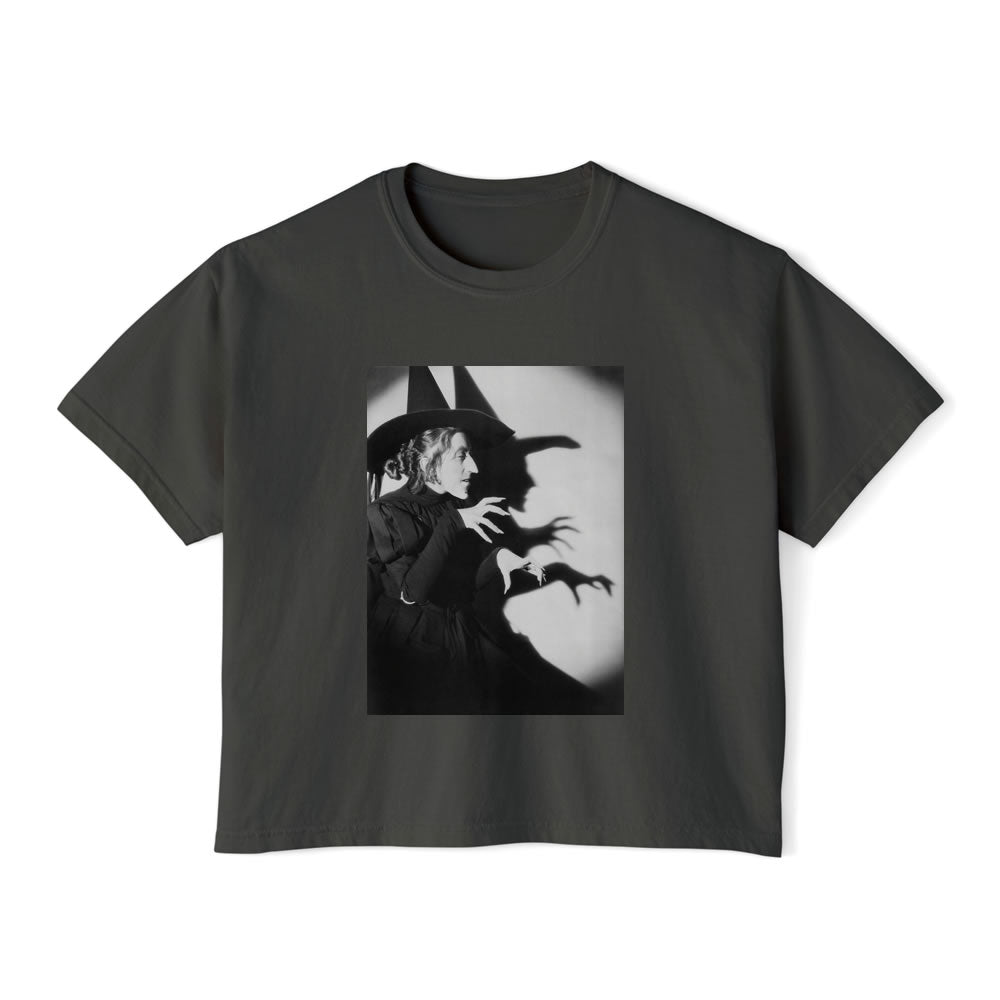 Wicked Witch Women Shadow Crop Top - printwithsky