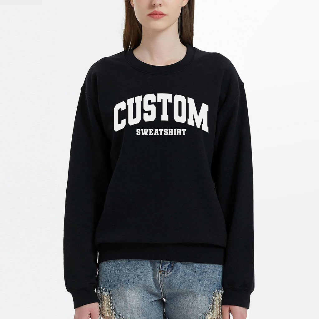 Custom Personalized Varsity Sweatshirt - printwithsky