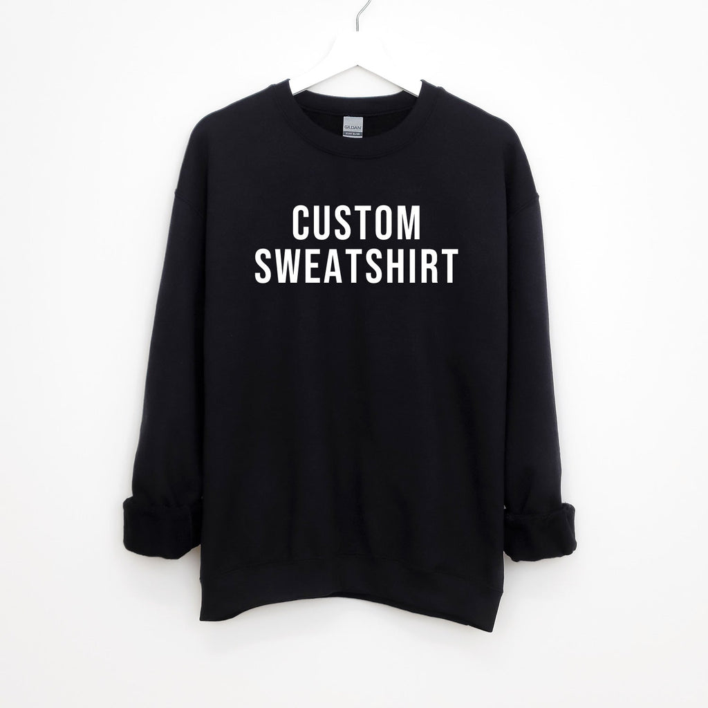 Custom Personalized Crewneck Sweatshirtprintwithsky