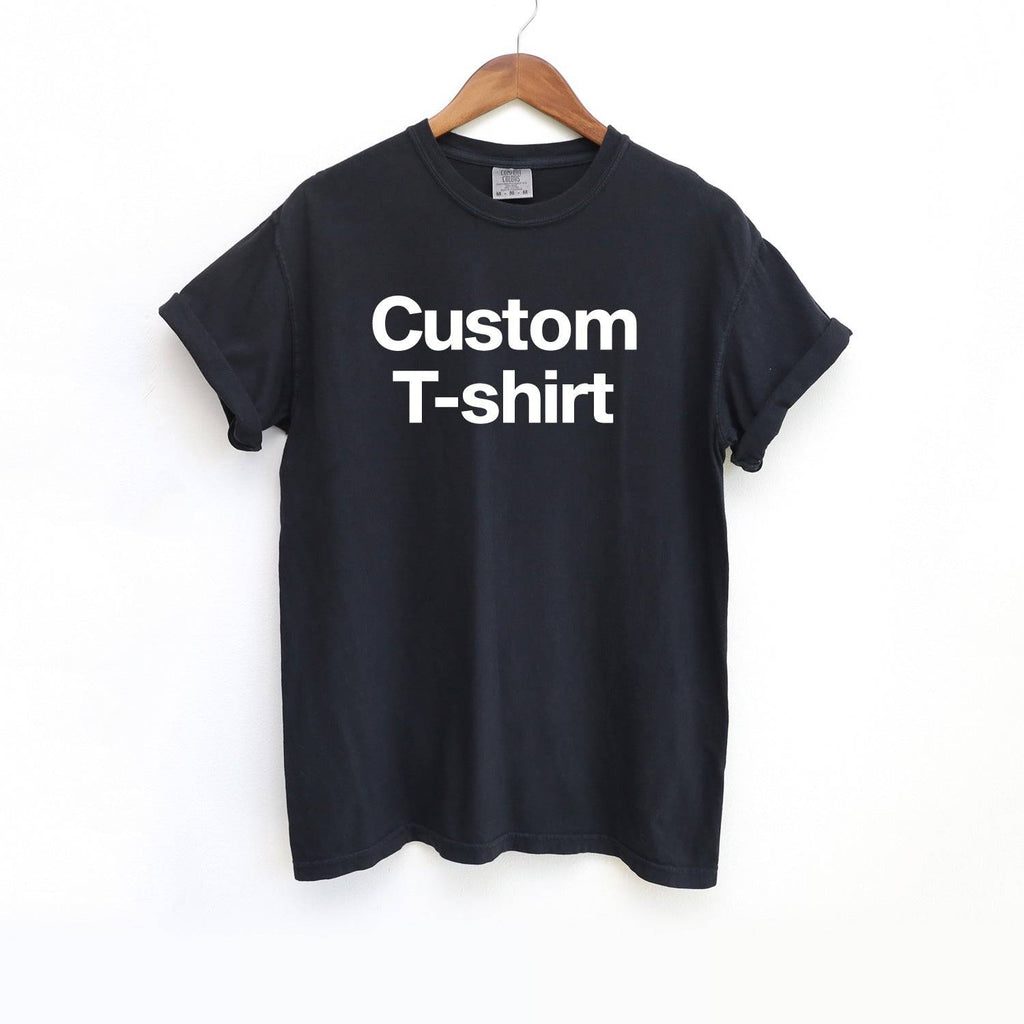 Custom Personalized Comfort Colors Short Sleeve T-shirt - printwithsky