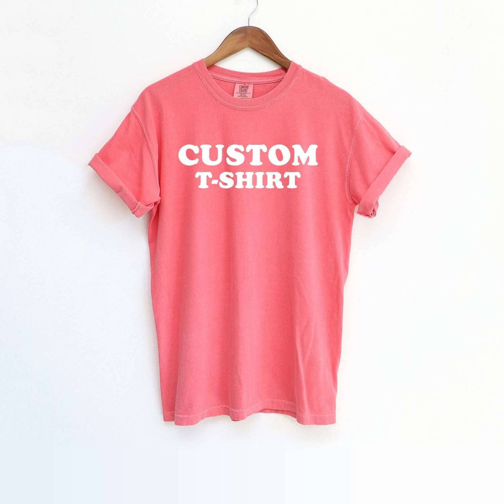 Custom Personalized Comfort Colors Short Sleeve T-shirt - printwithsky
