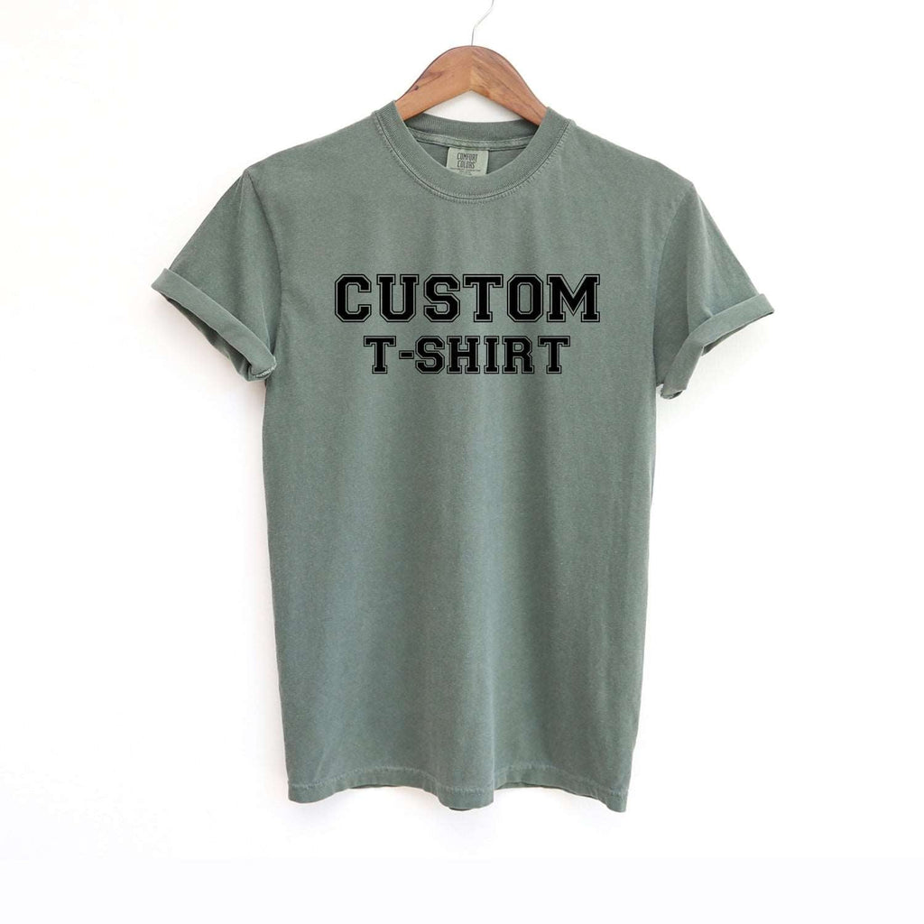 Custom Personalized Comfort Colors Short Sleeve T-shirt - printwithsky