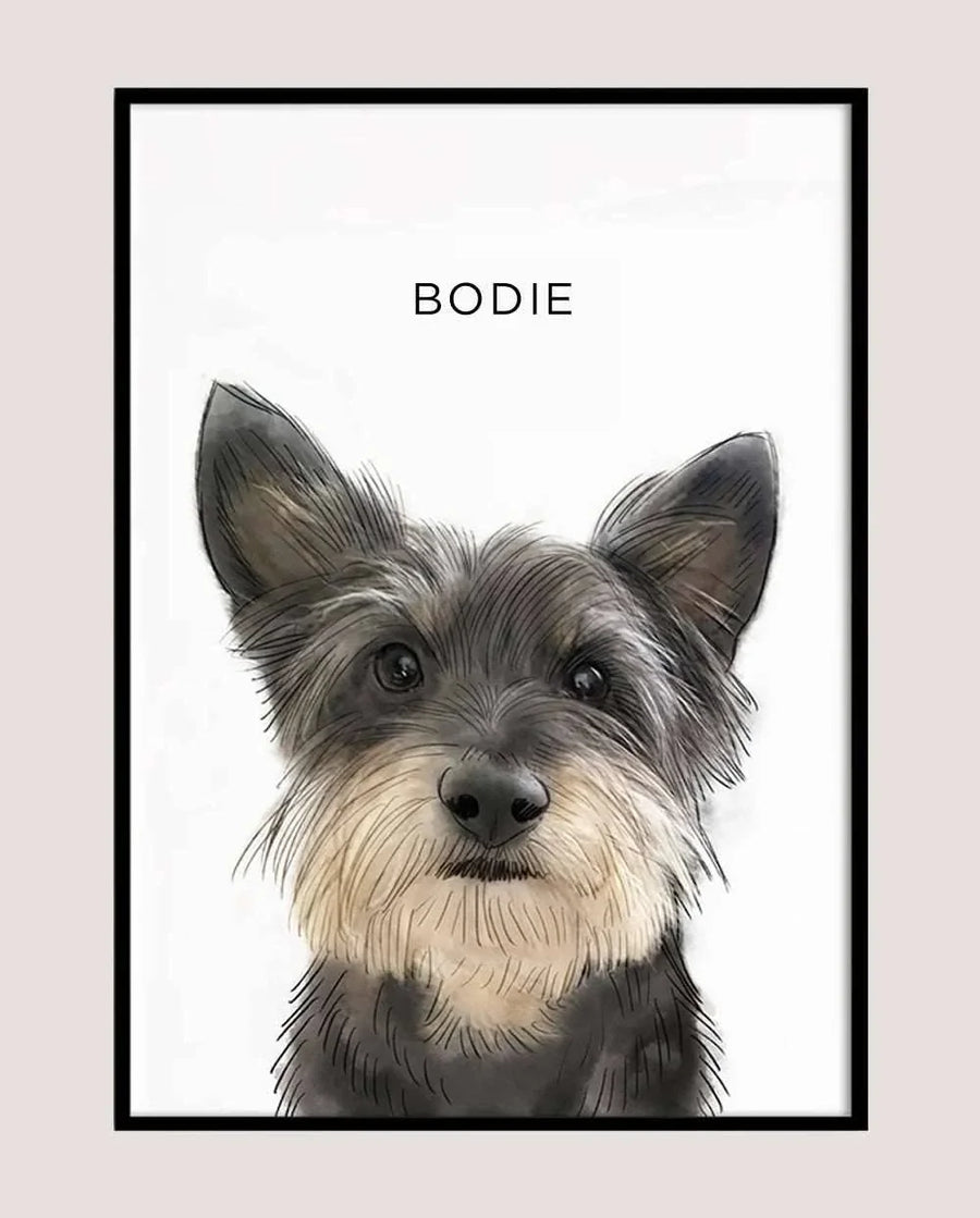 Pet Portrait Wall Art