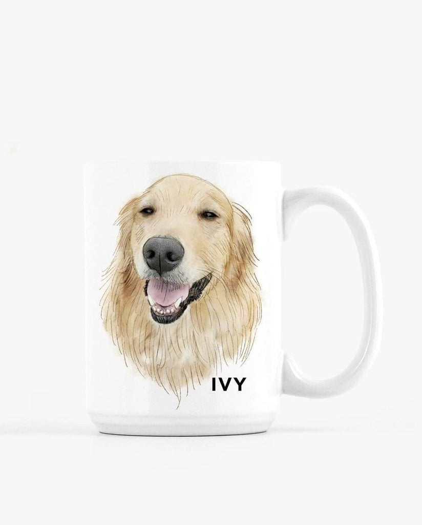 Custom Pet Portrait Mug - printwithsky