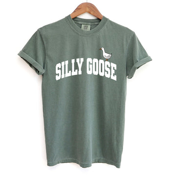 Silly Goose Comfort Colors Short Sleeve T-shirtprintwithsky