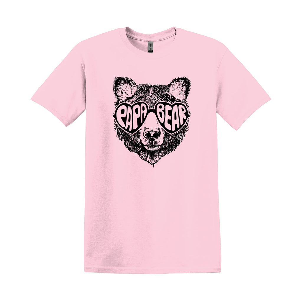 Papa Bear Unisex T-shirt - printwithsky